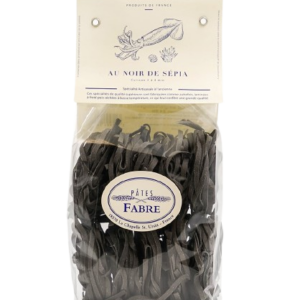 Maison Pâtes Fabre Tagliatelles Nids 4 mm Noir de Sepia