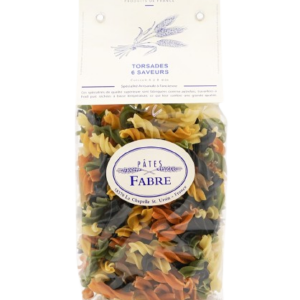 Maison Pâtes Fabre Torsade 6 saveurs