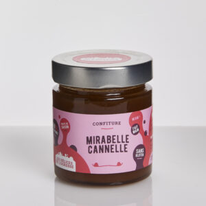 Délices de L'Ogresse Confiture Extra Bio Mirabelle Cannelle
