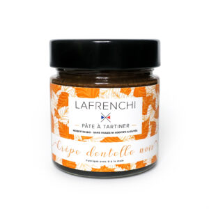 LAFRENCHI Pâte à tartiner crêpe dentelle noir