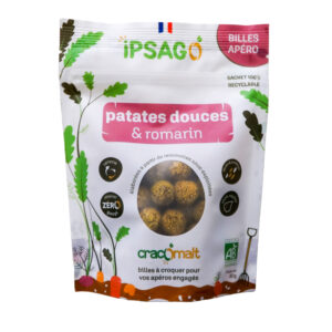 iPSAGO CracOmalt Patates douces, noisettes & romarin