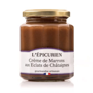 L'Epicurien Crème de marrons aux éclats de châtaignes