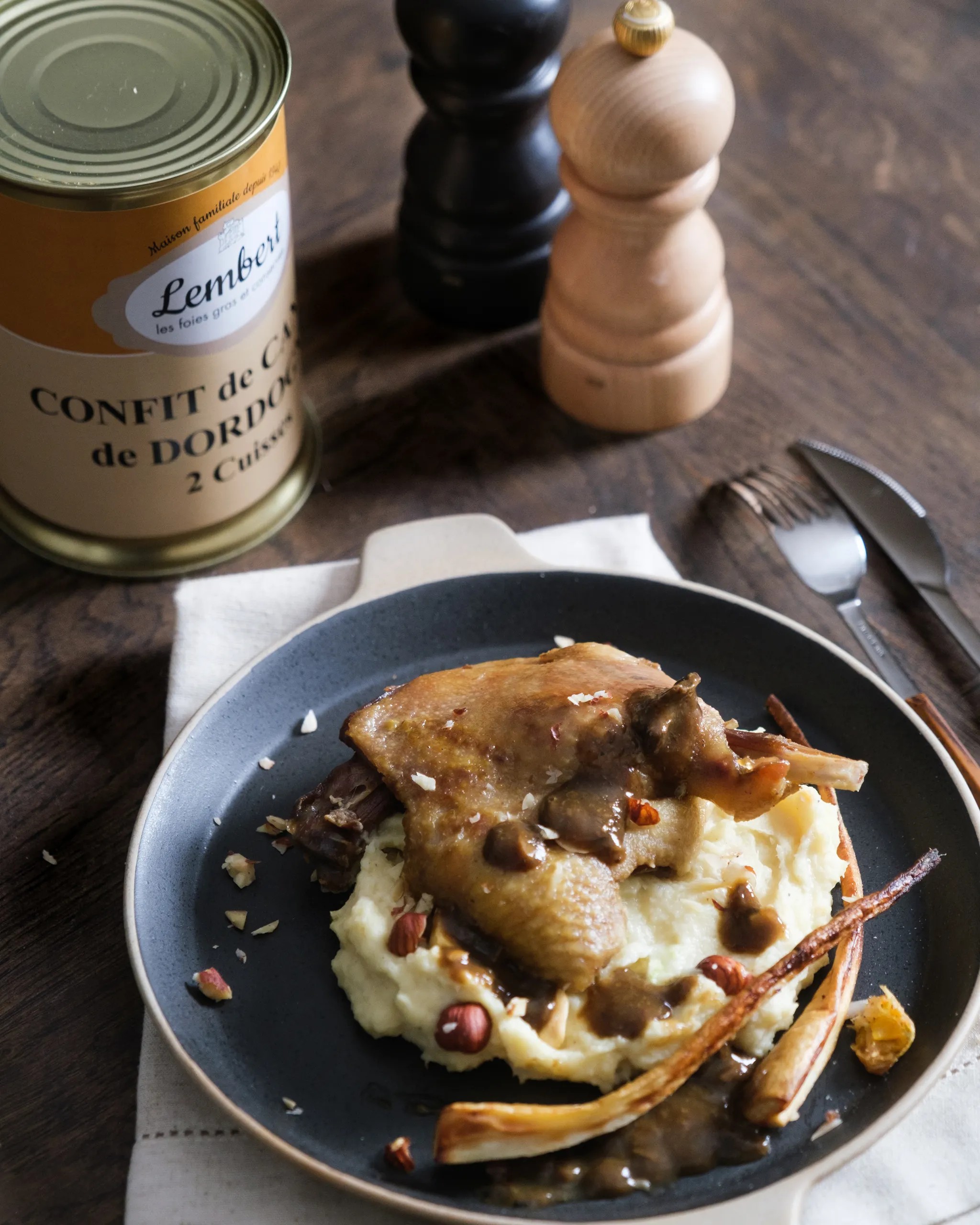 Maison Lembert Confit de canard de Dordogne 4 cuisses – Image 3