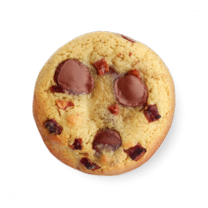 Cookie artisanal individuel - Banane, Chocolat, Lait