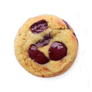 Cookie artisanal individuel - chocolat noir fleur de sel