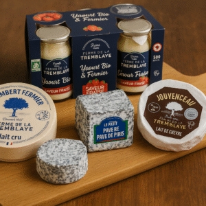 FERME TREMBLAYE Panier Fromages et Yaourts