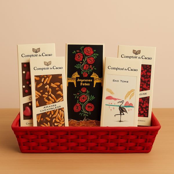 Panier 5 tablettes – Comptoir de Cacao